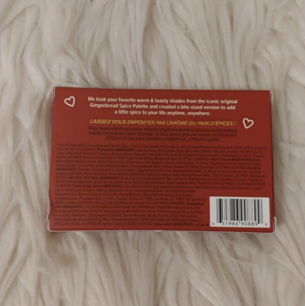 🎄FIRM! NWT TOO FACED GINGERBREAD SPICE BITE SIZE EYESHADOW PALETTE LIMITED EDIT